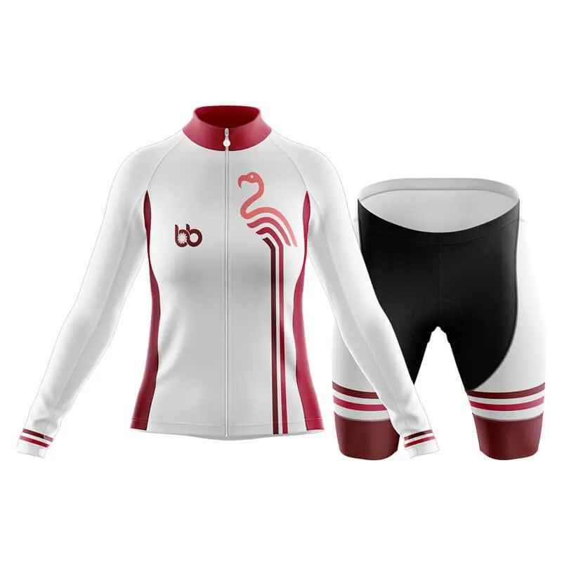 Flamingo x BB Club Cycling Kit (White)