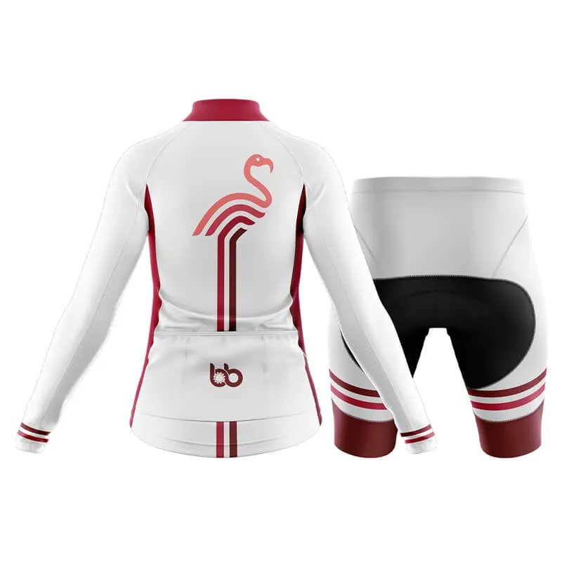 Flamingo x BB Club Cycling Kit (White)