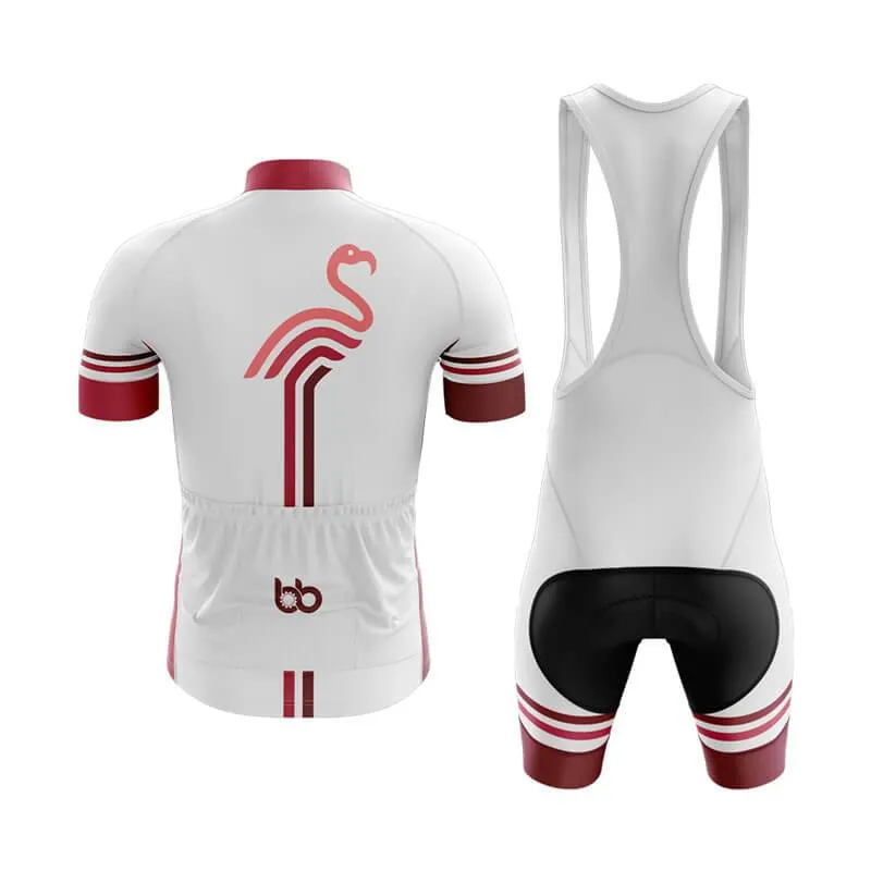 Flamingo x BB Club Cycling Kit (White)