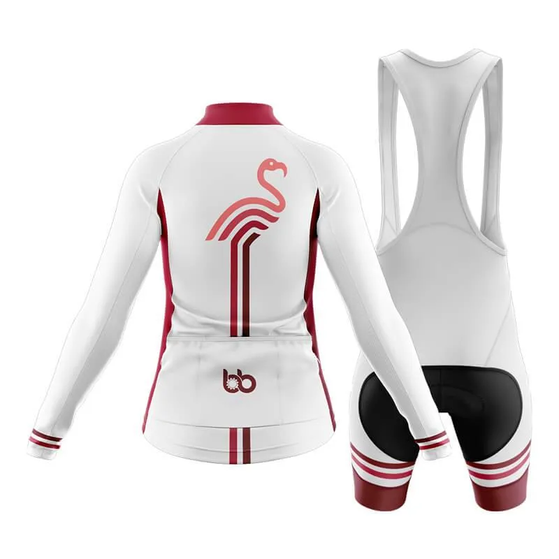 Flamingo x BB Club Cycling Kit (White)