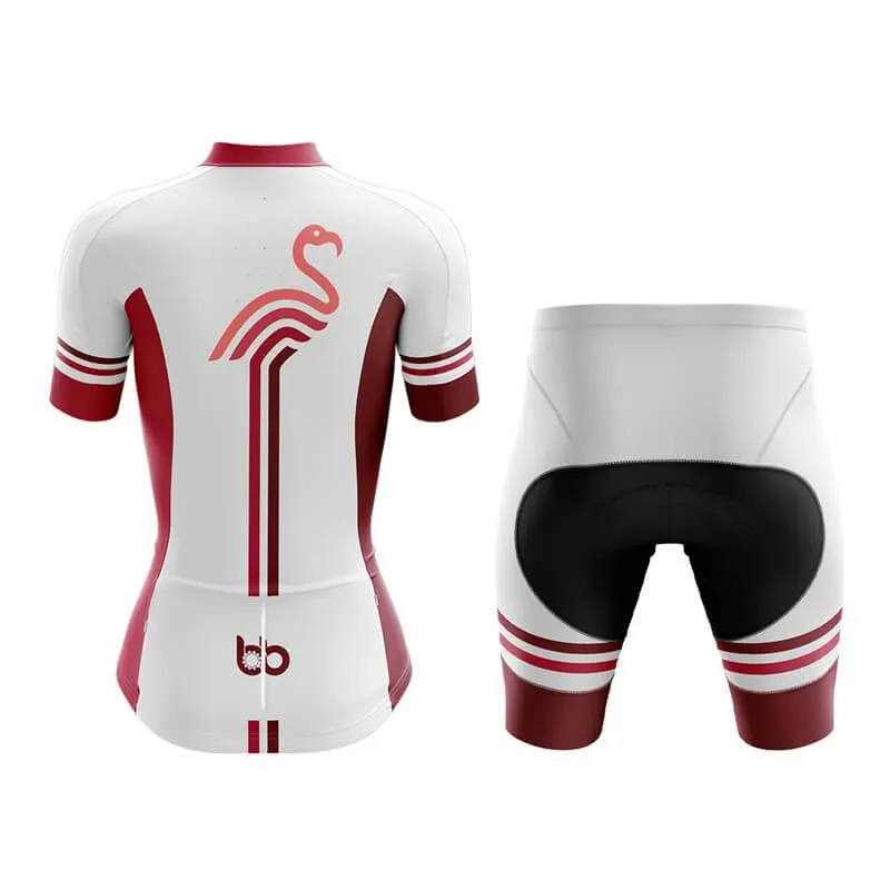 Flamingo x BB Club Cycling Kit (White)