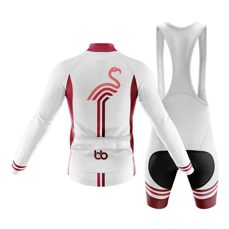 Flamingo x BB Club Cycling Kit (White)