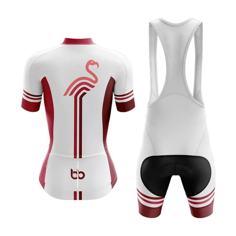 Flamingo x BB Club Cycling Kit (White)