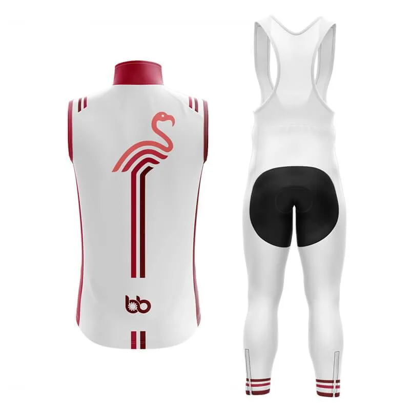 Flamingo x BB Club Cycling Kit (White)