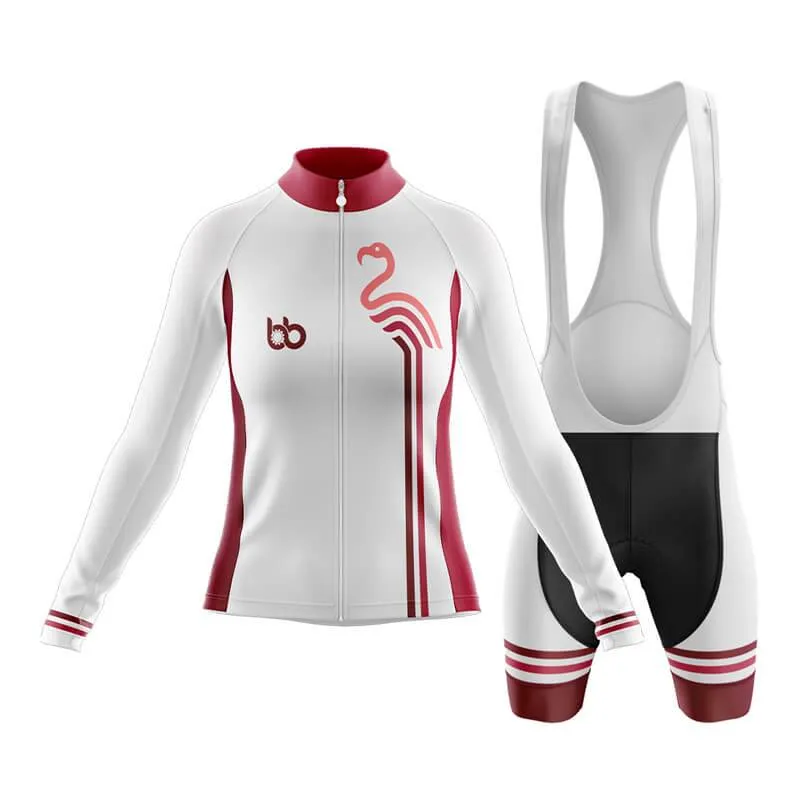 Flamingo x BB Club Cycling Kit (White)