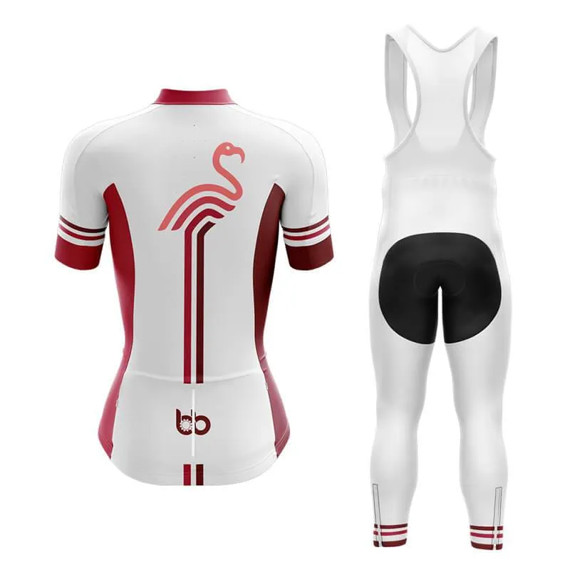 Flamingo x BB Club Cycling Kit (White)