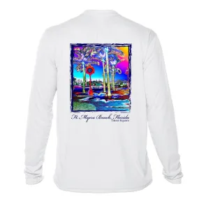 Fort Myers Beach Times Square Sun Shirt - UPF50 Graphic Tee