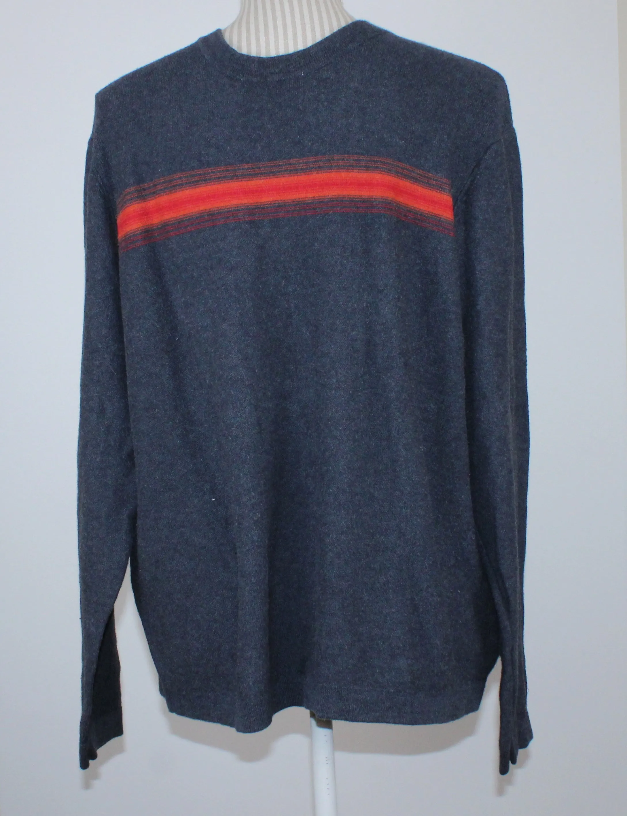 FREDERIK ANDERSON NAVY SWEATER MENS MEDIUM PRE-LOVED