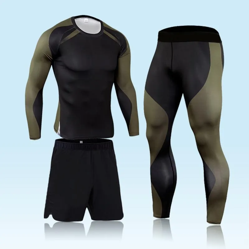 Funki Buys | Pants | Men's Compression Workout Pants  2 | 3 | 4