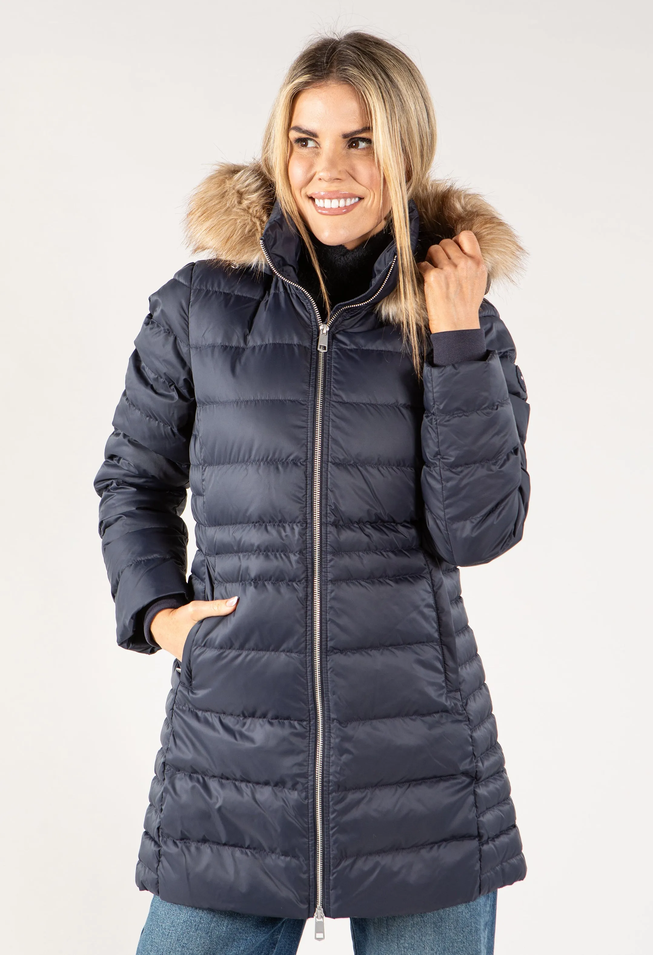 Fur Hood Puffer Coat