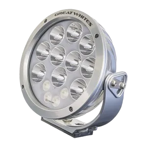 Great Whites Attack 220 Alloy LED Driving Light Backlit DRL Combination Beam - GWR10144A