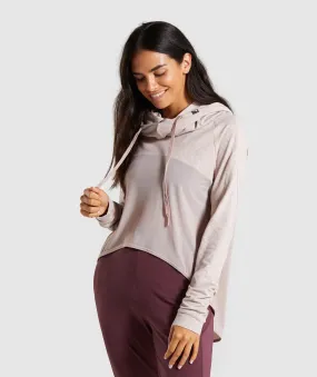 Gymshark Aura Hoodie - Taupe