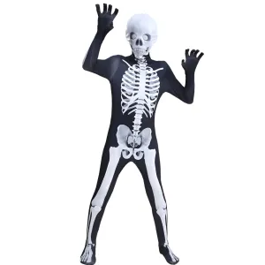 Halloween Cosplay Skeleton Skeleton Jumpsuit