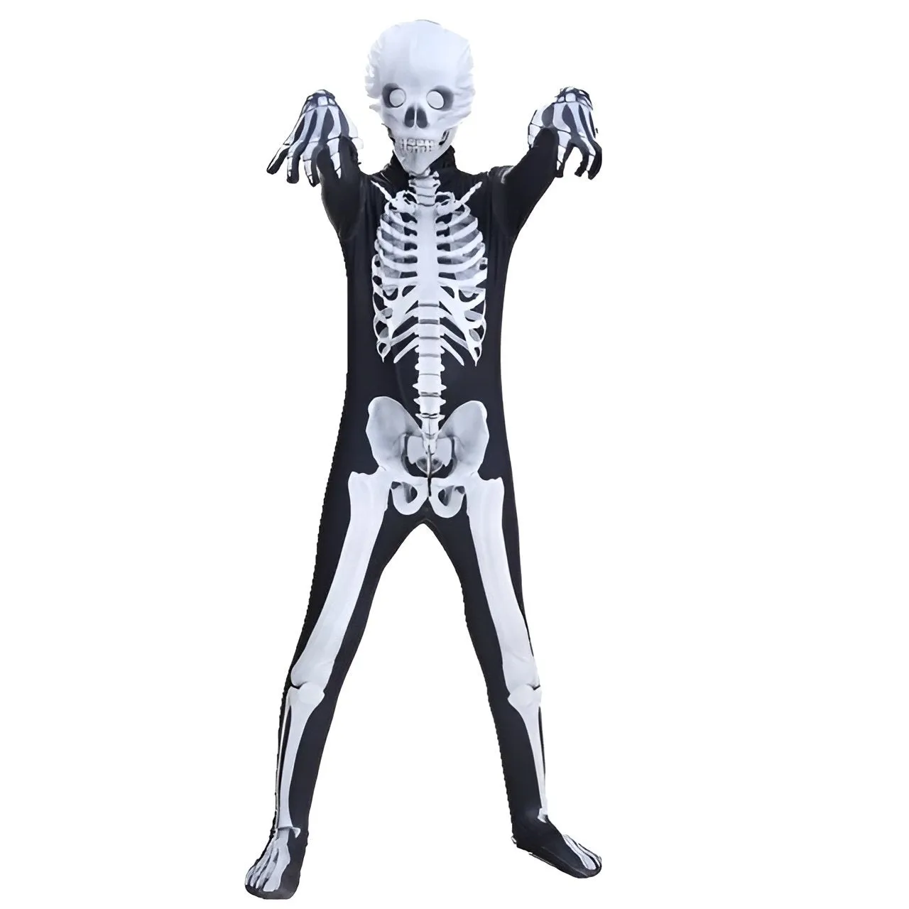 Halloween Cosplay Skeleton Skeleton Jumpsuit