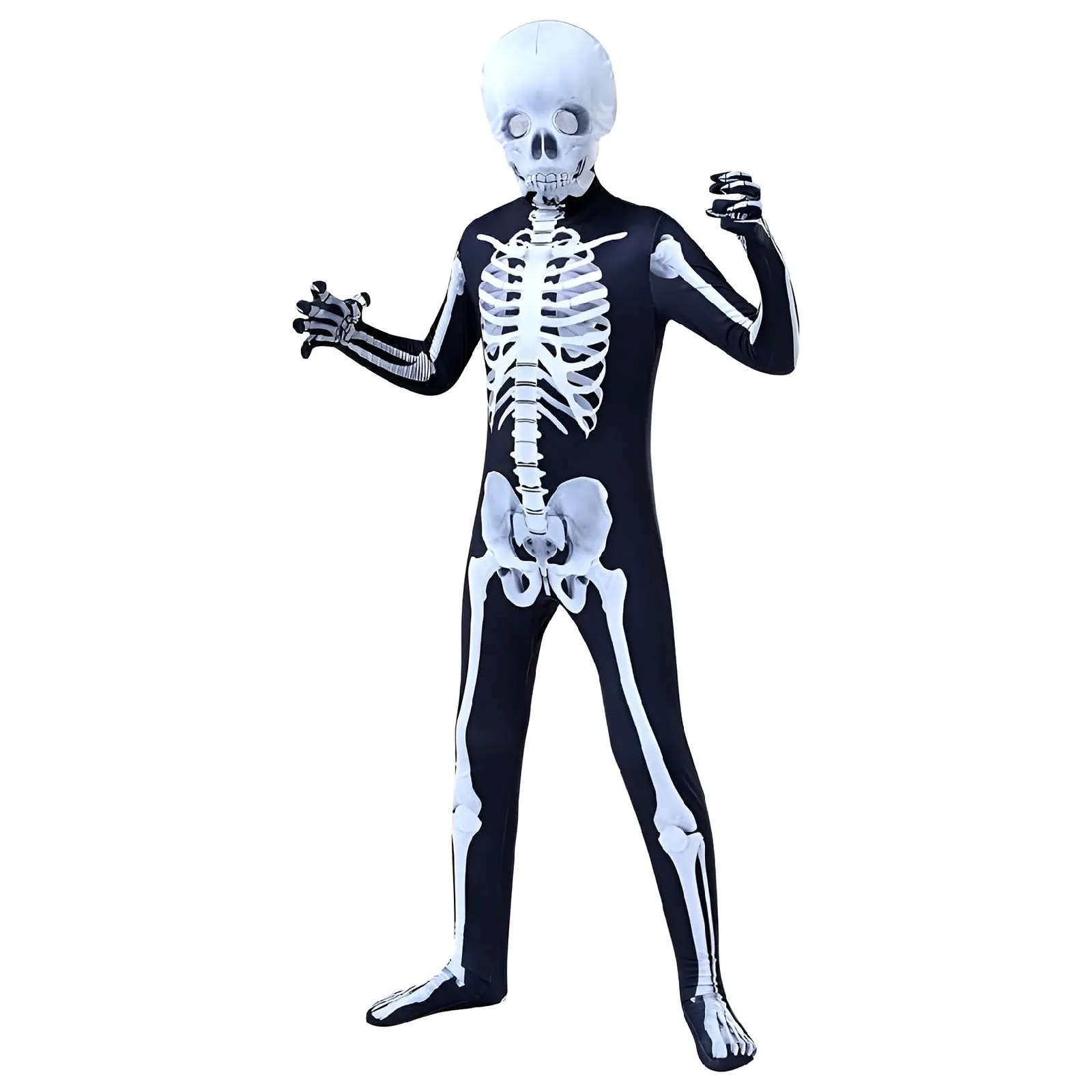 Halloween Cosplay Skeleton Skeleton Jumpsuit