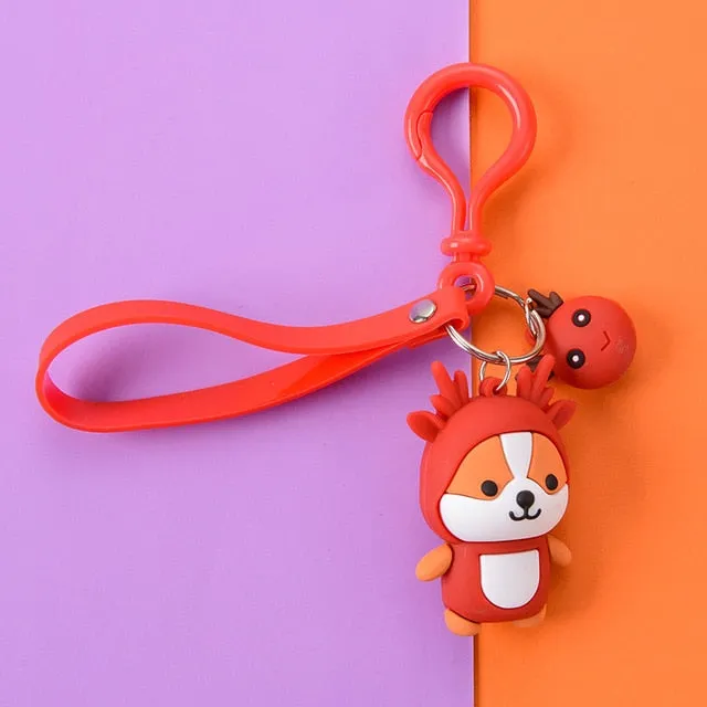 HappyDog Dress Up KeyChains