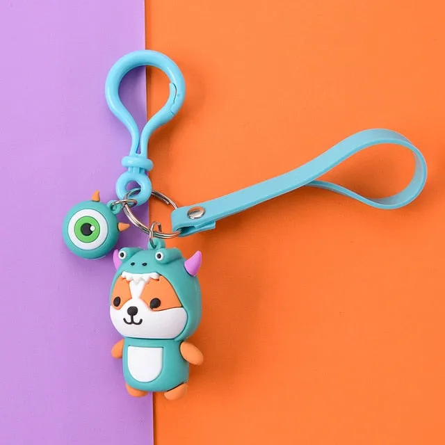 HappyDog Dress Up KeyChains