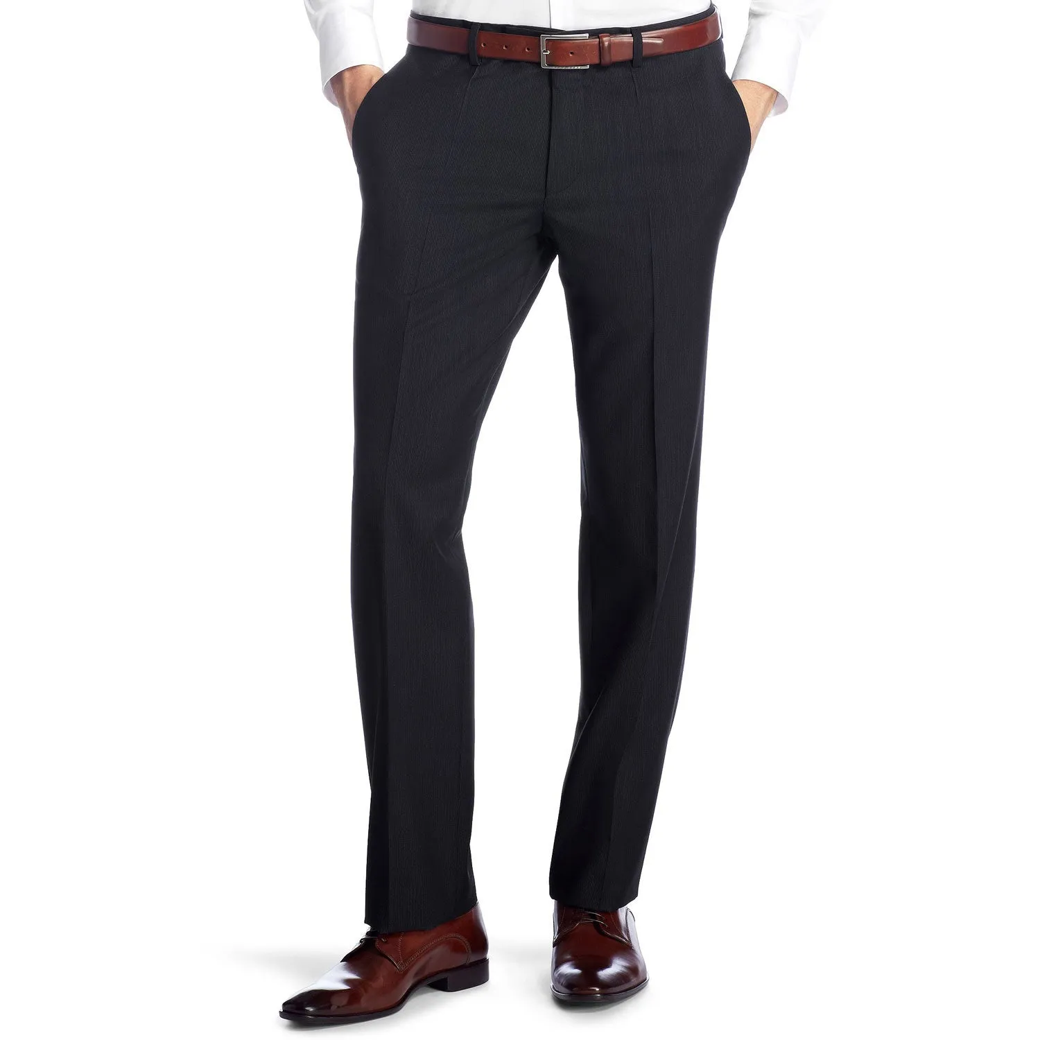 Hugo Boss Shout Regular Fit Business Trousers - Dark Blue