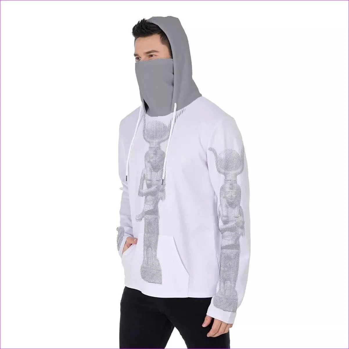 Isis Men's Pullover Hoodie With Mask