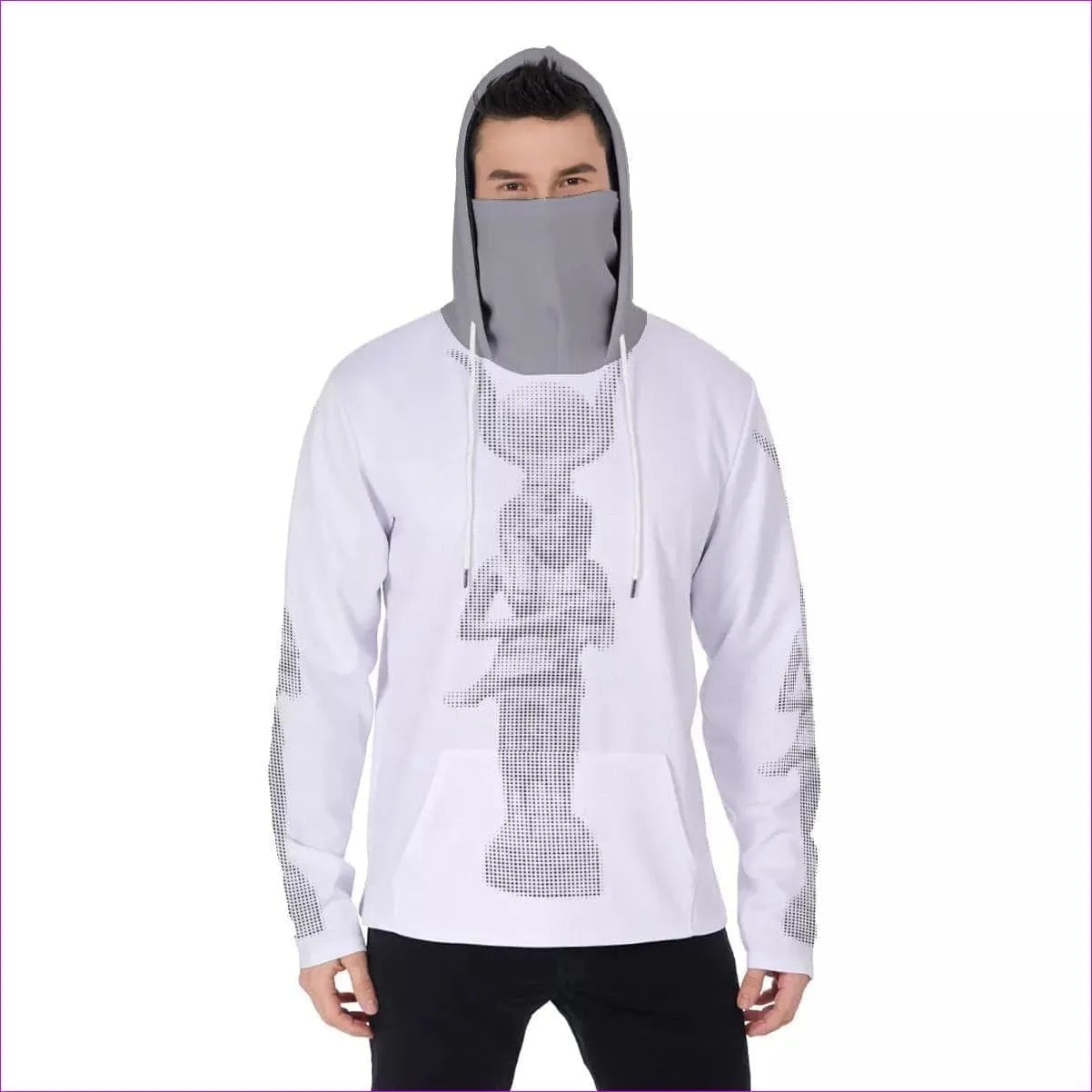 Isis Men's Pullover Hoodie With Mask