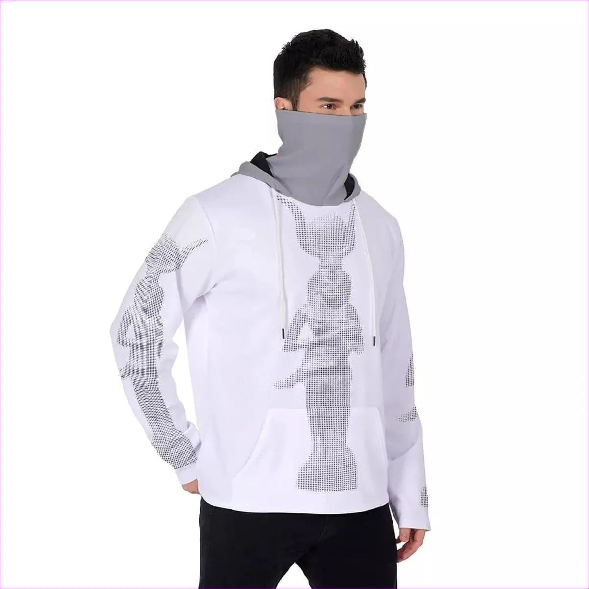 Isis Men's Pullover Hoodie With Mask