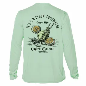 It's 5 O'Clock Somewhere Sun Shirt - UPF50 Sun Protection Dryfit Shirt