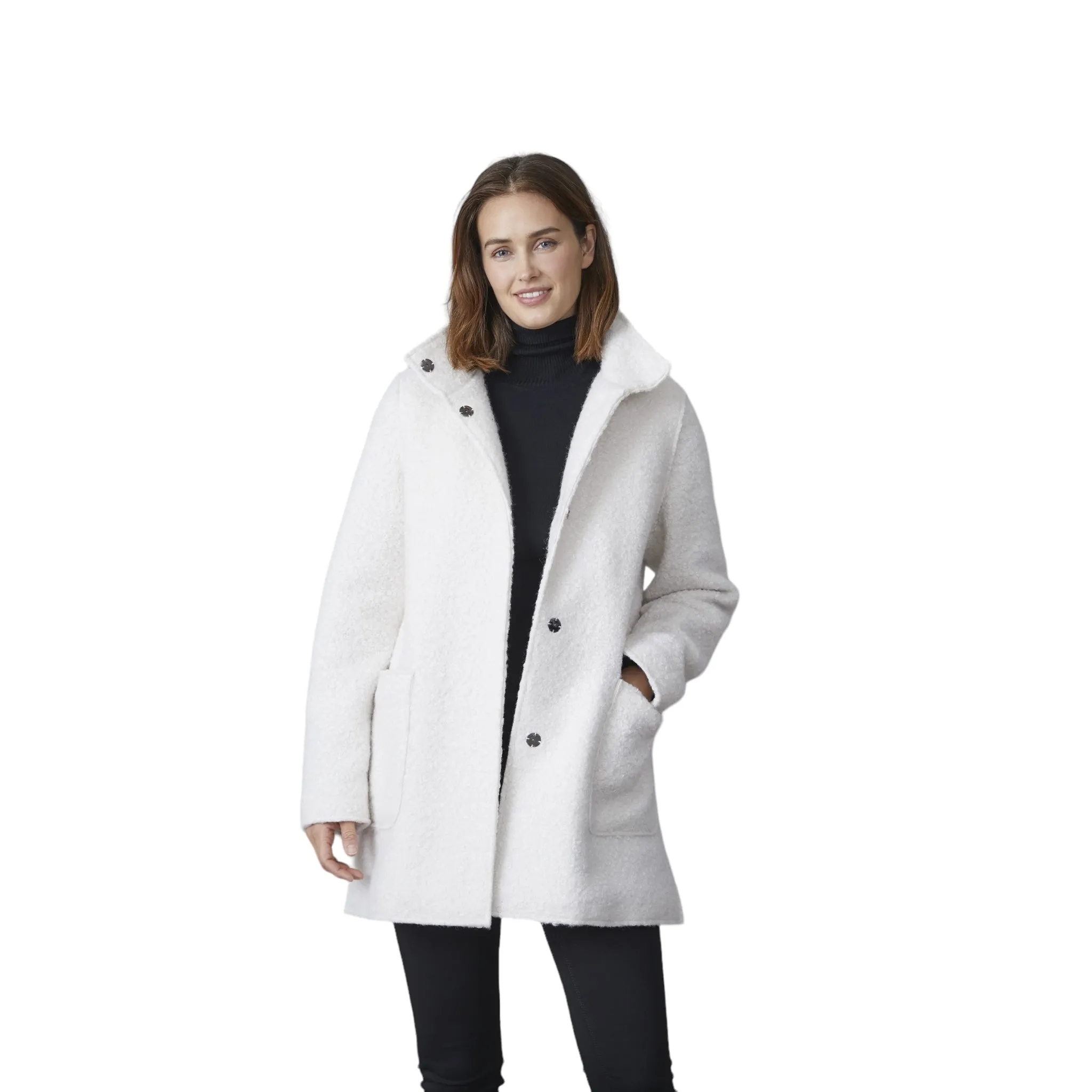 Junge Karina Short Coat Snow