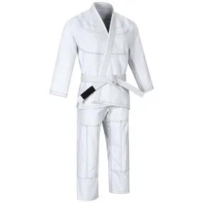 Kids Brazilian Jiu Jitsu Gi for Kimonos LightWeight, Preshrunk with Free White Belt