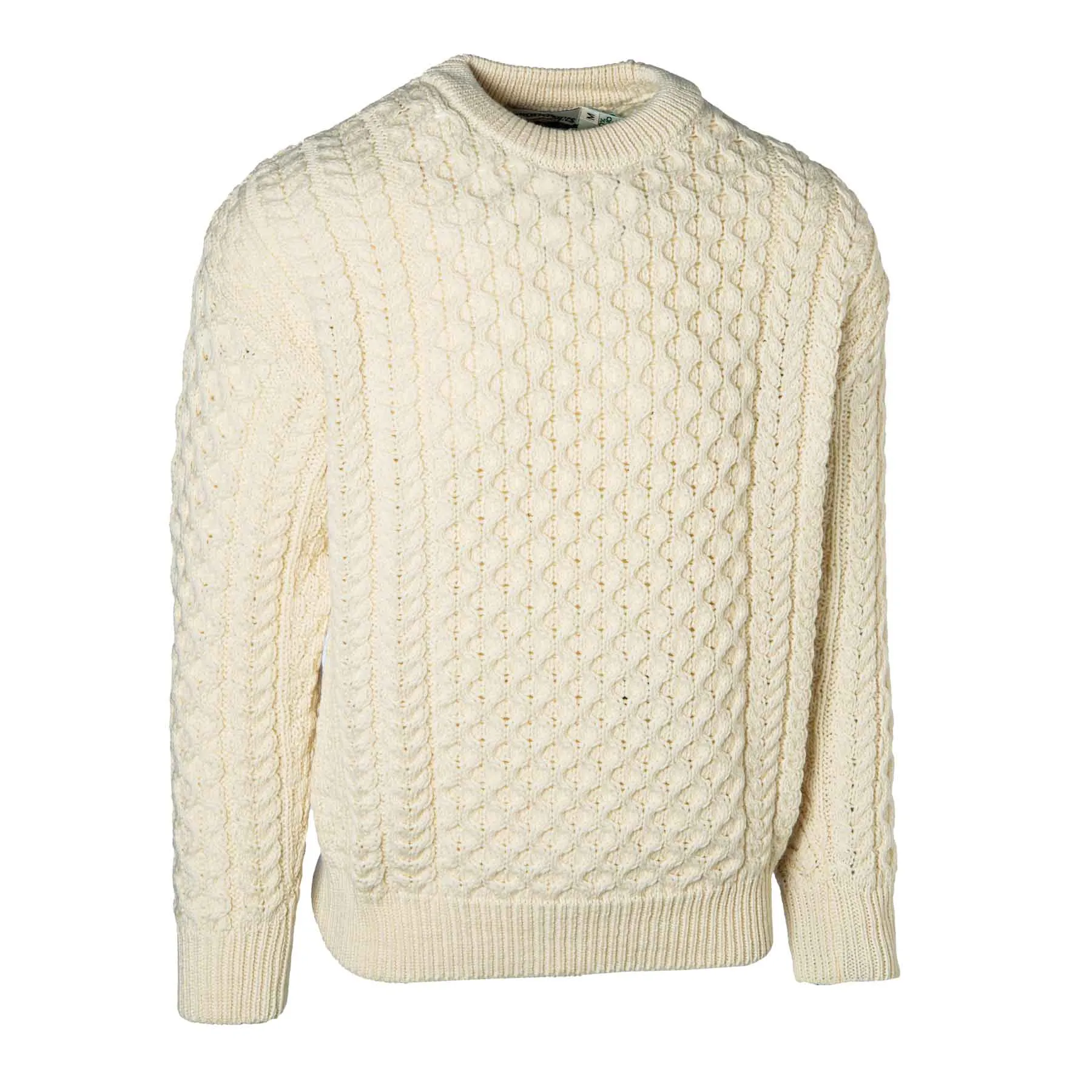 Kildare Unisex Longer Length Crewneck - Natural