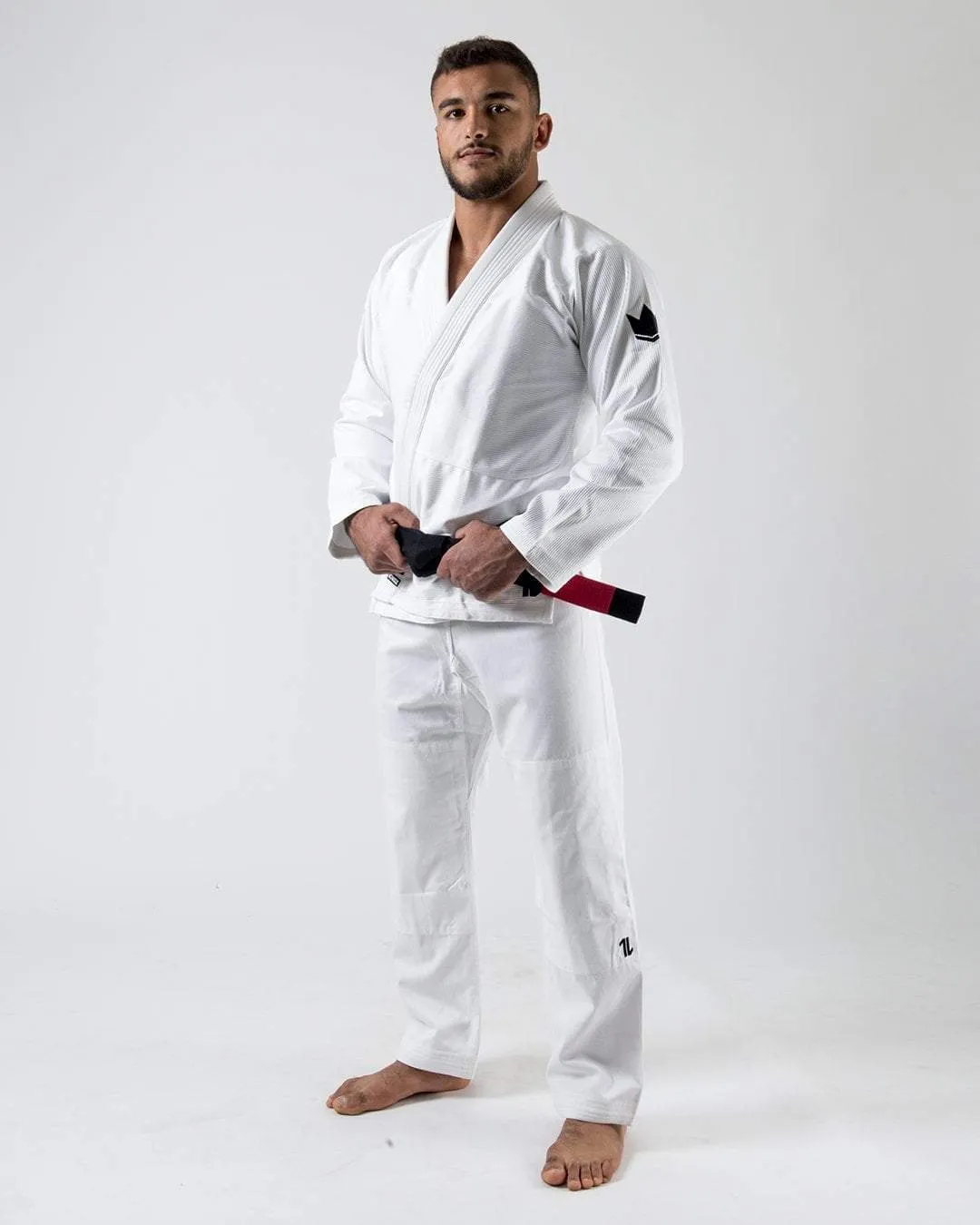 Kimono Brazilian Jiu Jitsu KINGZ The ONE - Alb (Centura Alba Inclusa)