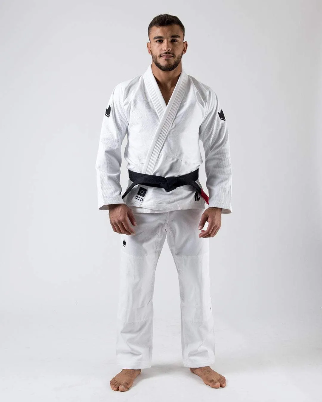 Kimono Brazilian Jiu Jitsu KINGZ The ONE - Alb (Centura Alba Inclusa)