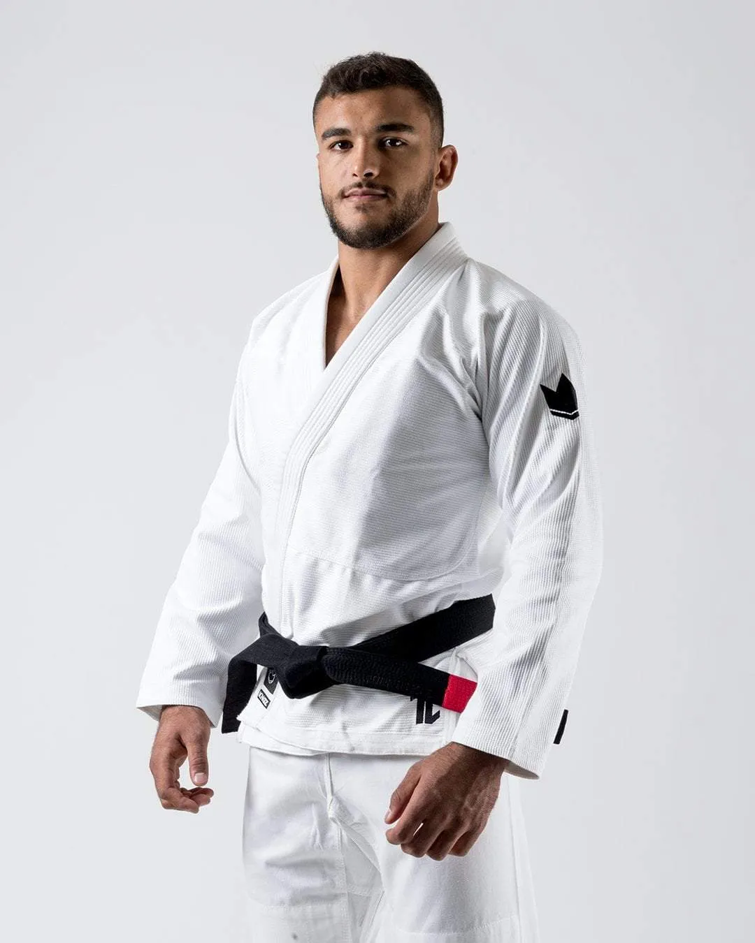 Kimono Brazilian Jiu Jitsu KINGZ The ONE - Alb (Centura Alba Inclusa)