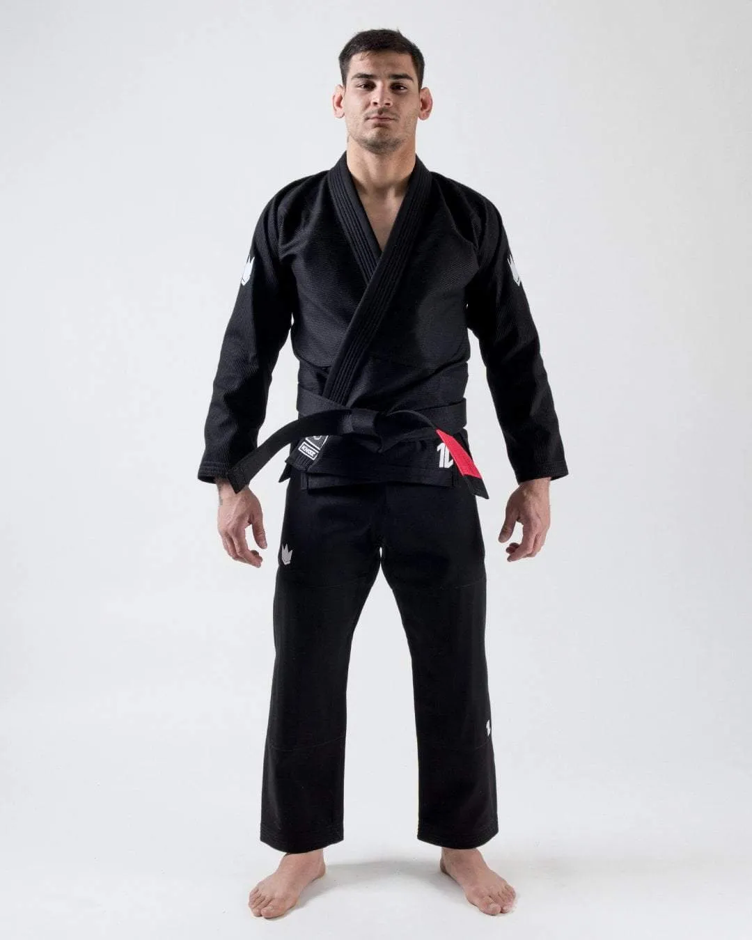 Kimono Brazilian Jiu Jitsu  KINGZ The ONE - Negru (Centura Alba Inclusa)