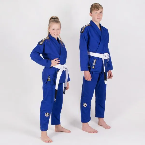 Kimono Copii Brazilian Jiu Jitsu TATAMI Nova Absolute Gi - Albastru (Centura Alba Inclusa)