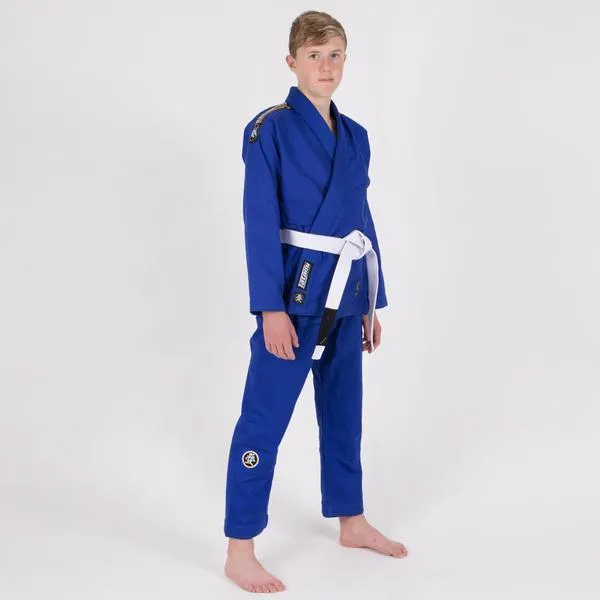 Kimono Copii Brazilian Jiu Jitsu TATAMI Nova Absolute Gi - Albastru (Centura Alba Inclusa)