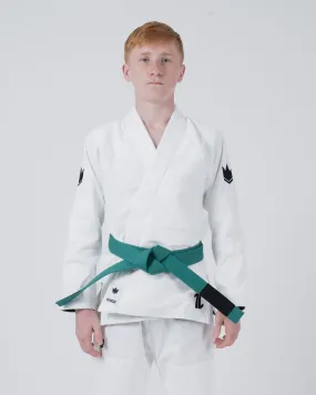 Kingz The ONE V2 Kids BJJ Gi - White - 2024 Model