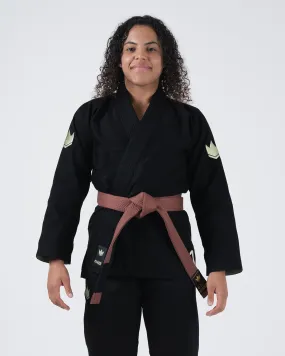 Kingz The ONE V2  Women's Jiu Jitsu Gi - Black - 2024 Model