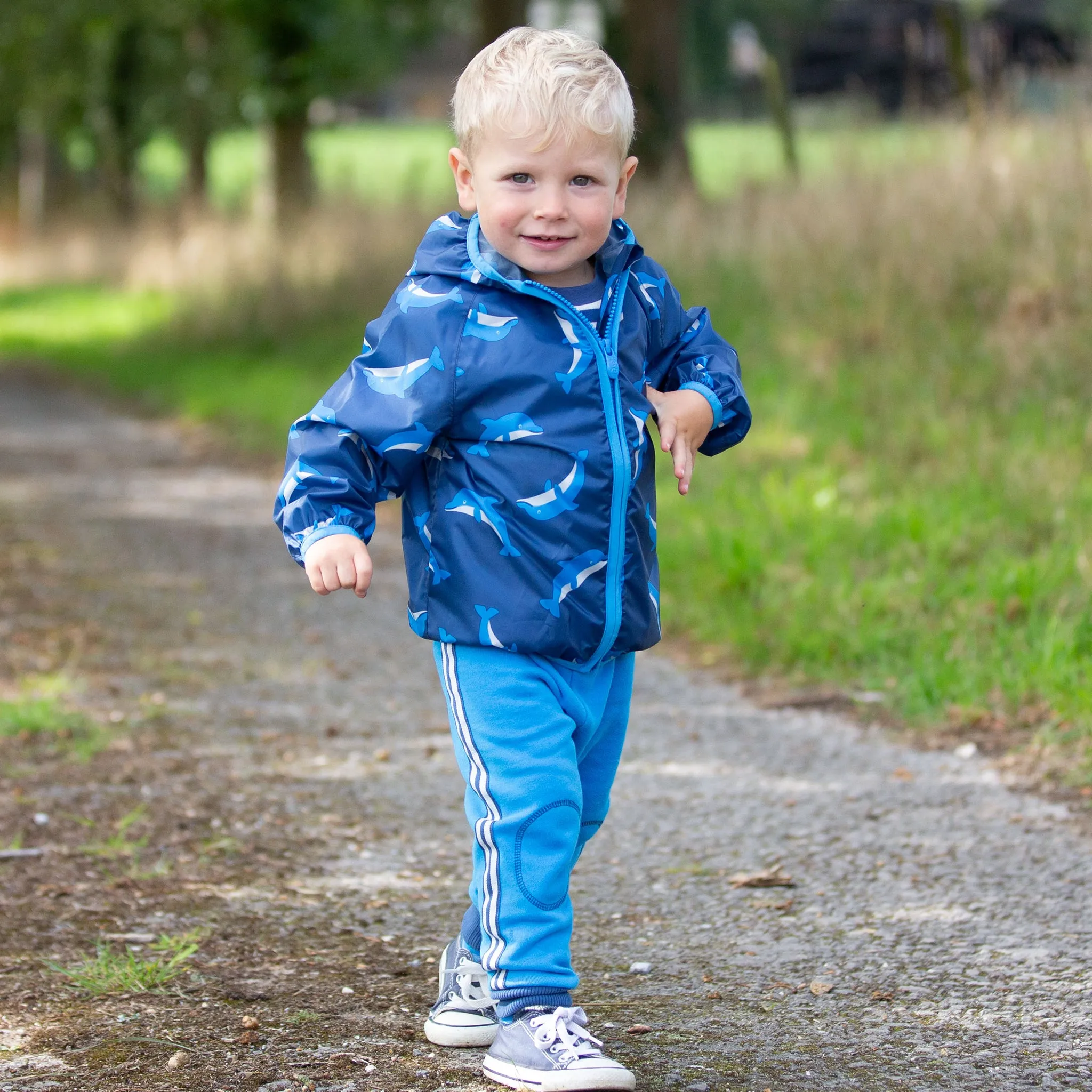 Kite Puddlepack Dolphin Jacket Blue