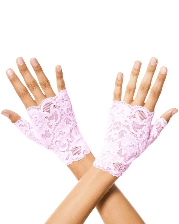 Lace Fingerless Gloves