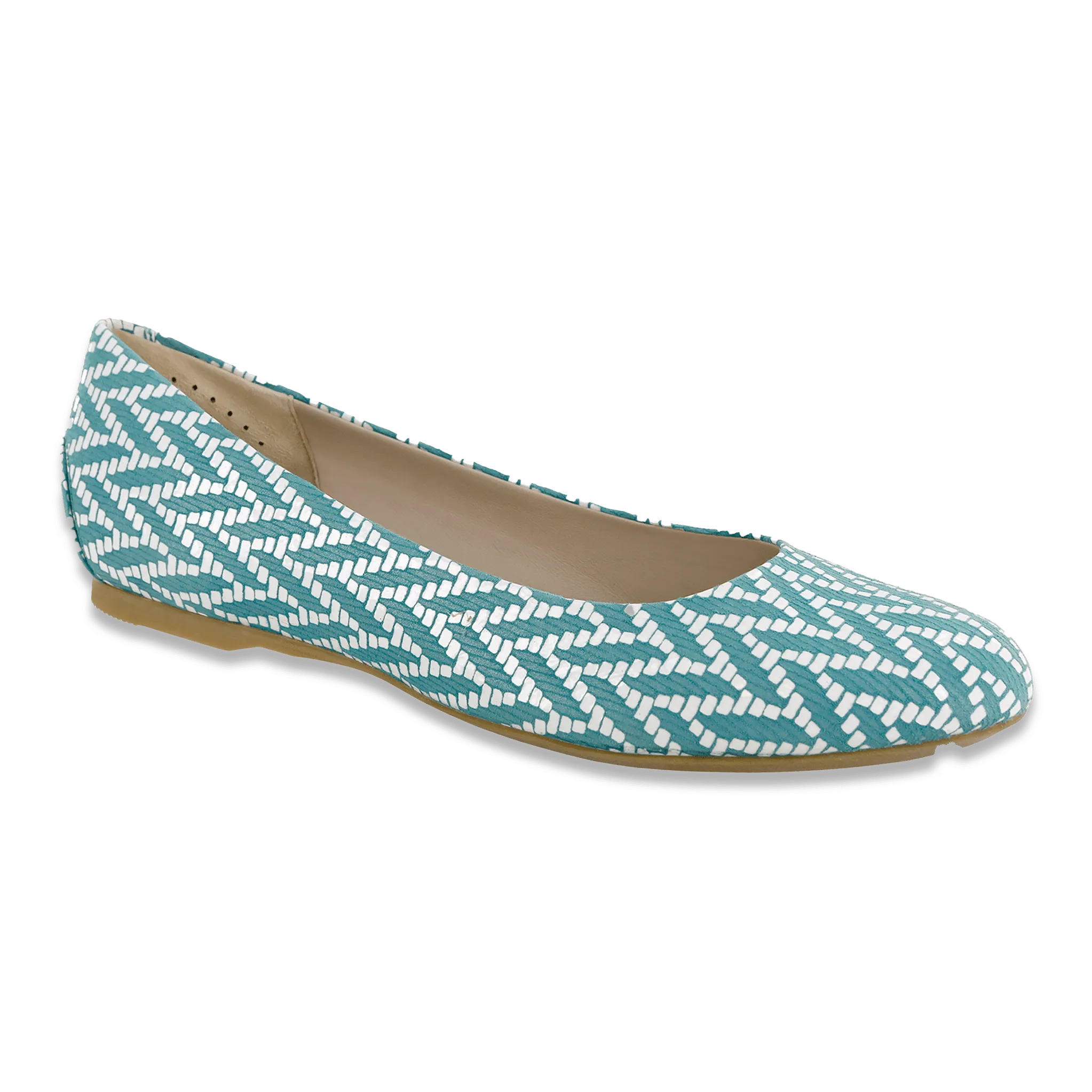 Lacey Chevron Turquoise