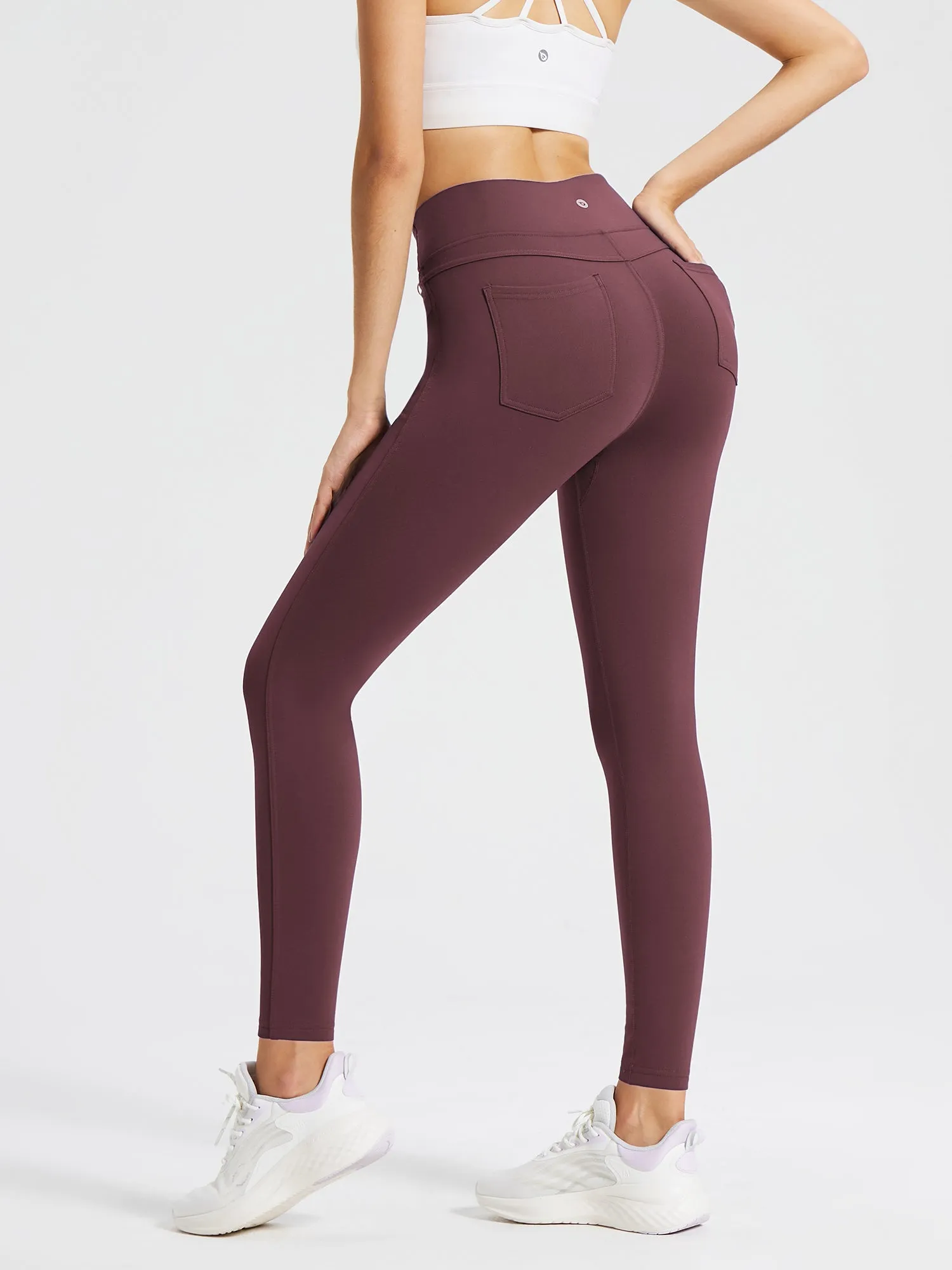 Laureate Fleece-Lined Denim Leggings