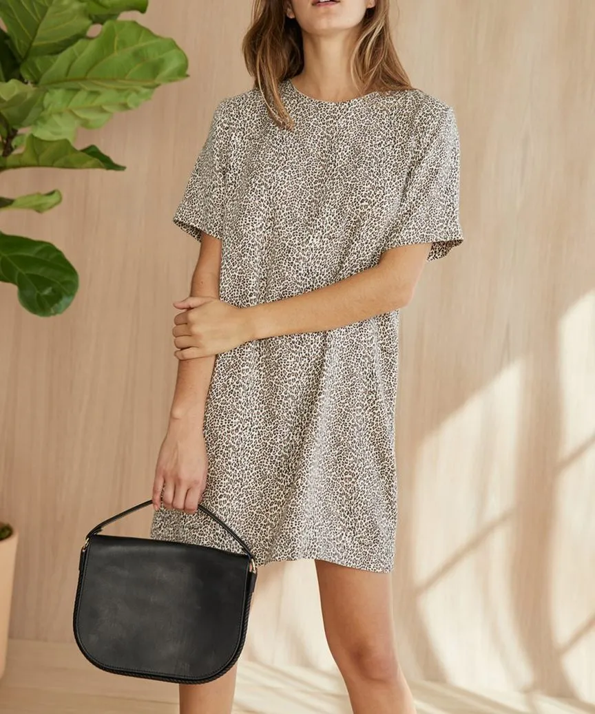 Leopard T-Shirt Dress