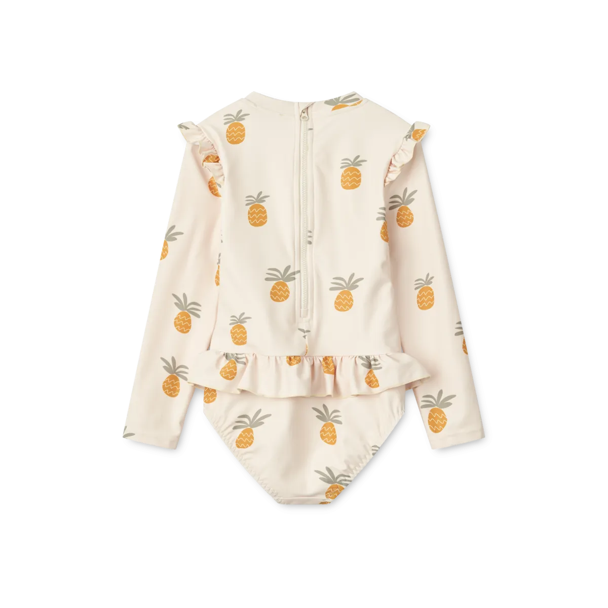 Liewood Sille Swimsuit with Longsleeves | Pineapples /Cloud Cream