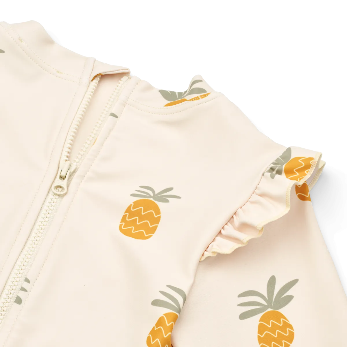 Liewood Sille Swimsuit with Longsleeves | Pineapples /Cloud Cream