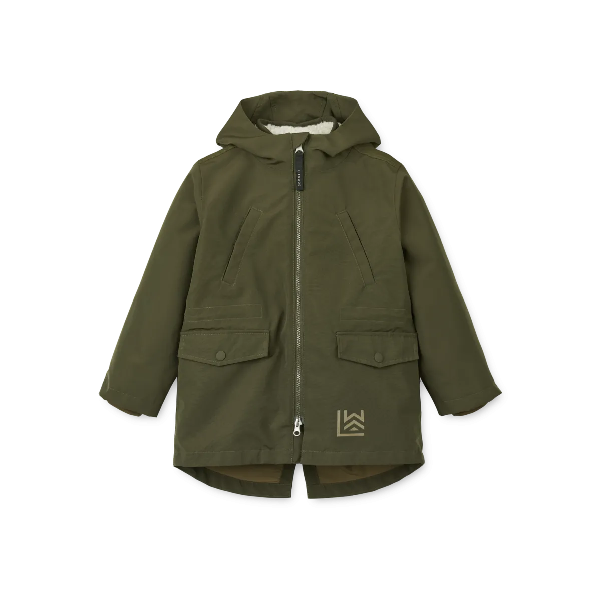 Liewood Timber 2 in 1 Jacket | Army brown mix