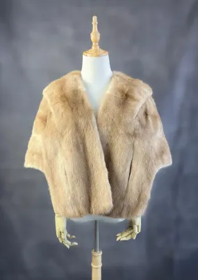 Luxury Real Mink Fur Stole (Mink07)