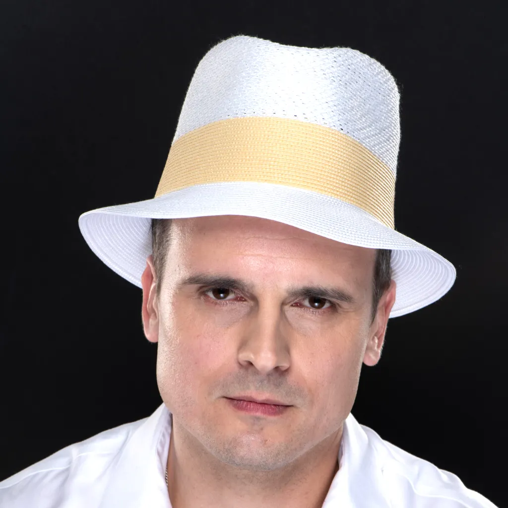 M1709- White men's dress fedora