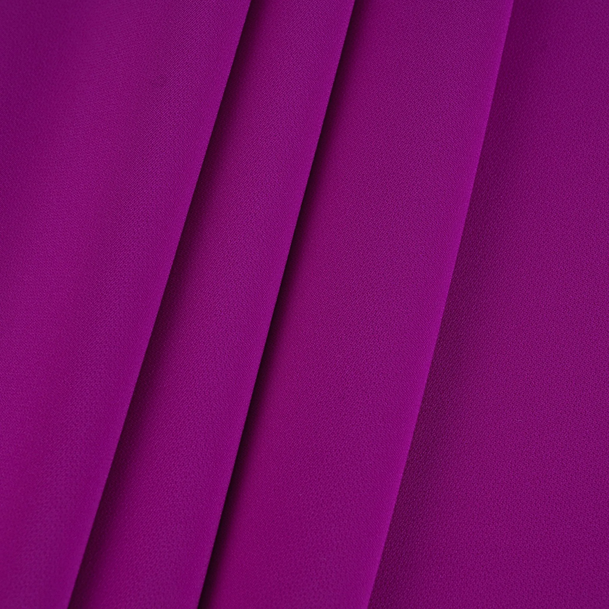 Magenta Double Crepe Fabric 3083