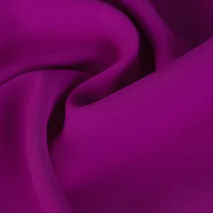 Magenta Double Crepe Fabric 3083