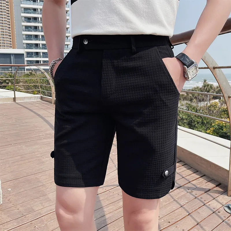 Men's Five-point Trousers Business Casual Shorts